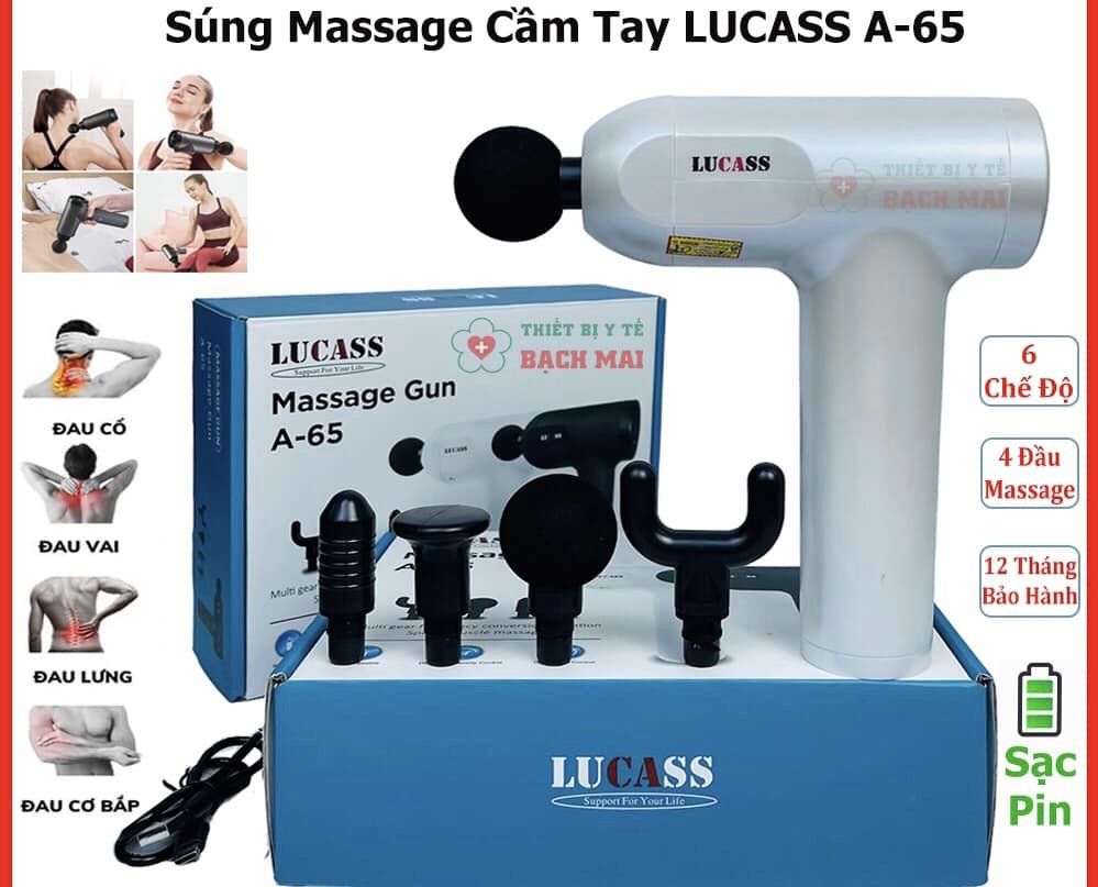 Súng massage cầm tay Lucass A65